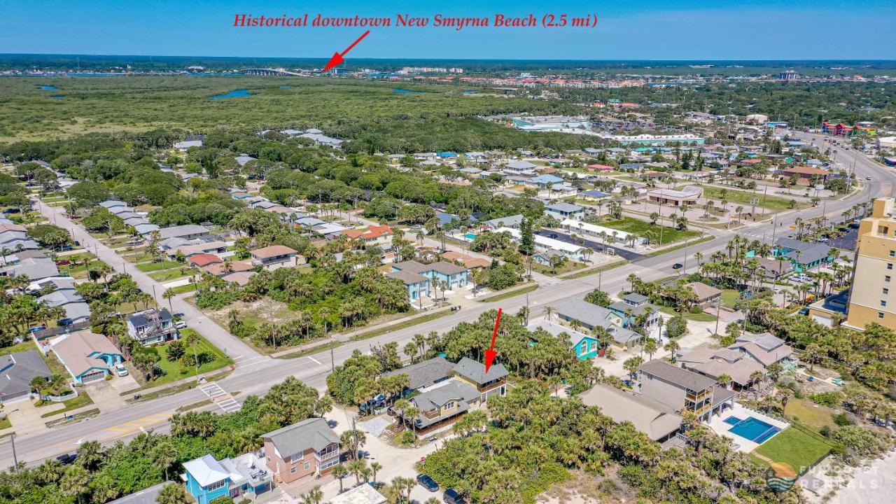 Dog Friendly Loft Steps From Beach With Gas Barbecue Grill And Upstairs Deck! New Smyrna Beach Εξωτερικό φωτογραφία